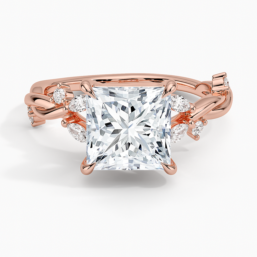 Azalea Twist Diamond Engagement Ring