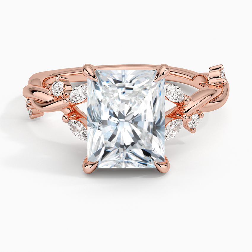 Azalea Twist Diamond Engagement Ring