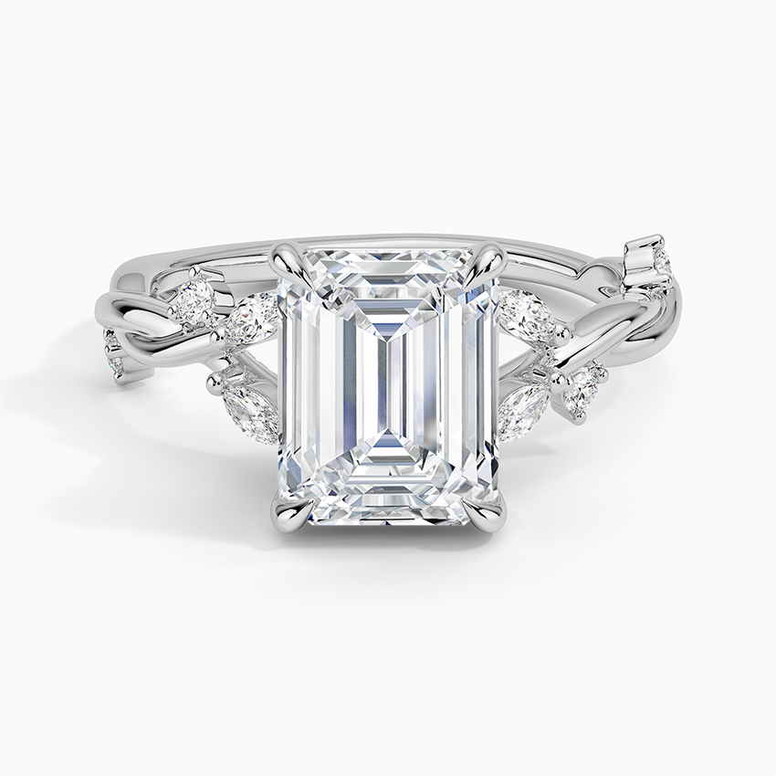 Azalea Twist Diamond Engagement Ring