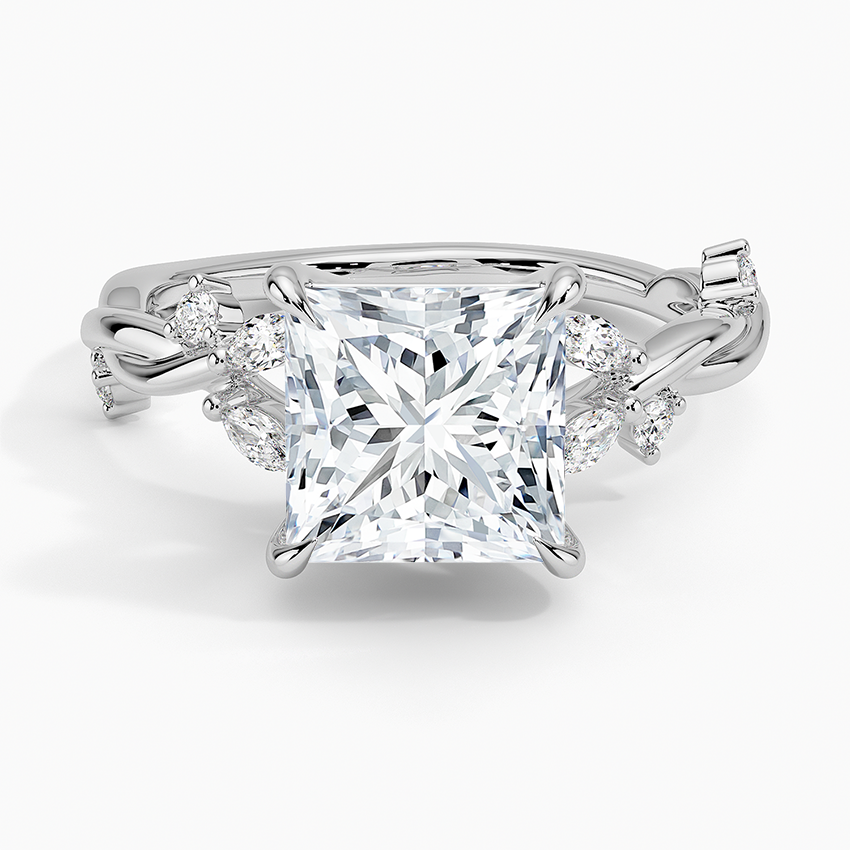 Azalea Twist Diamond Engagement Ring