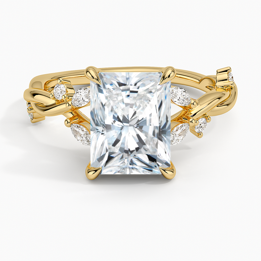 Azalea Twist Diamond Engagement Ring