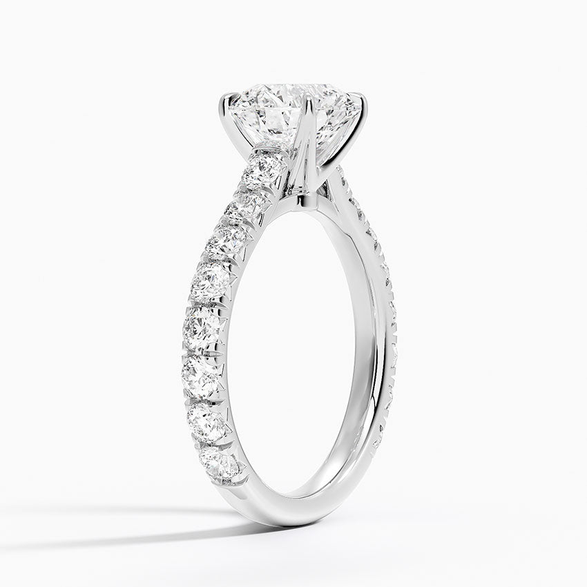Anthology Three-Quarter Coverage Diamond Engagement Ring