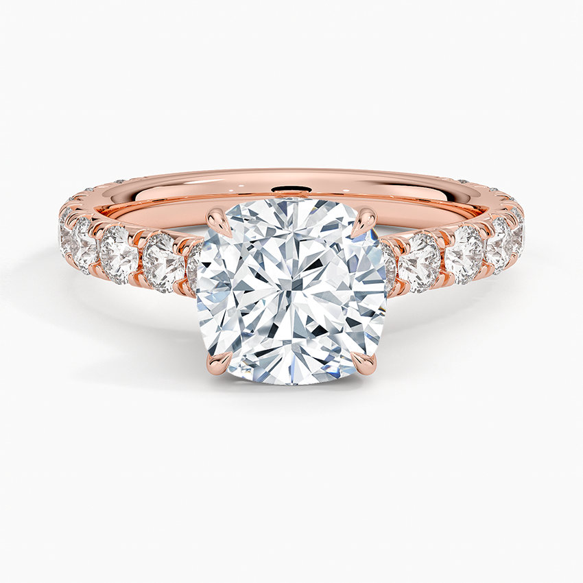 Anthology Three-Quarter Coverage Diamond Engagement Ring