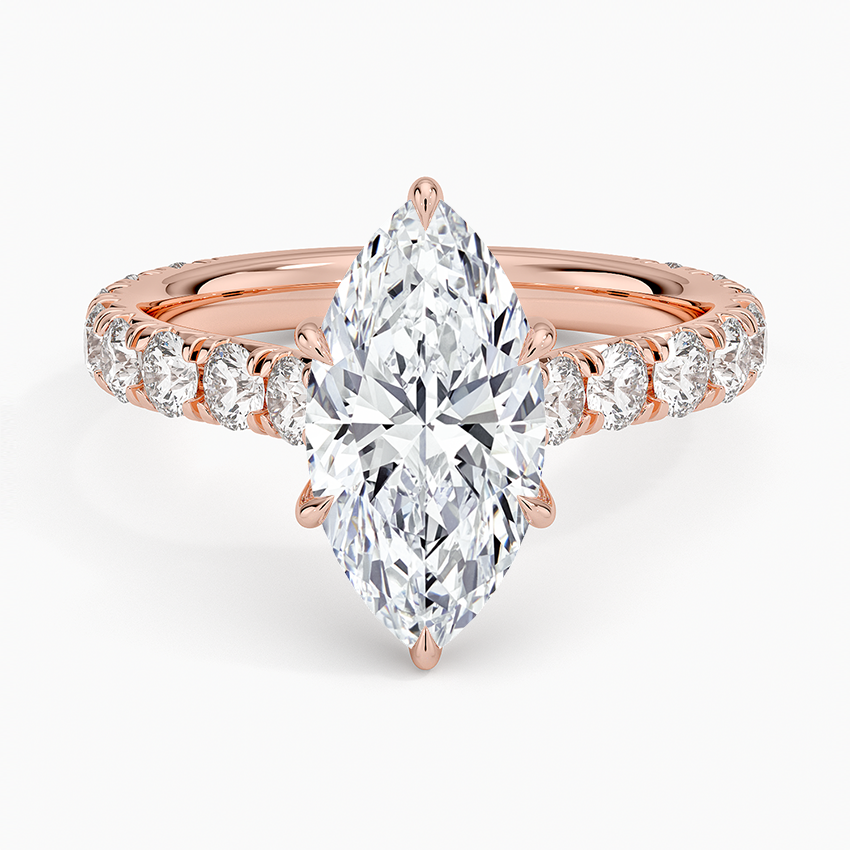Anthology Three-Quarter Coverage Diamond Engagement Ring