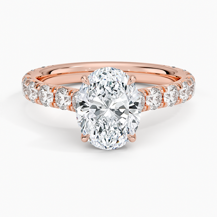 Anthology Three-Quarter Coverage Diamond Engagement Ring