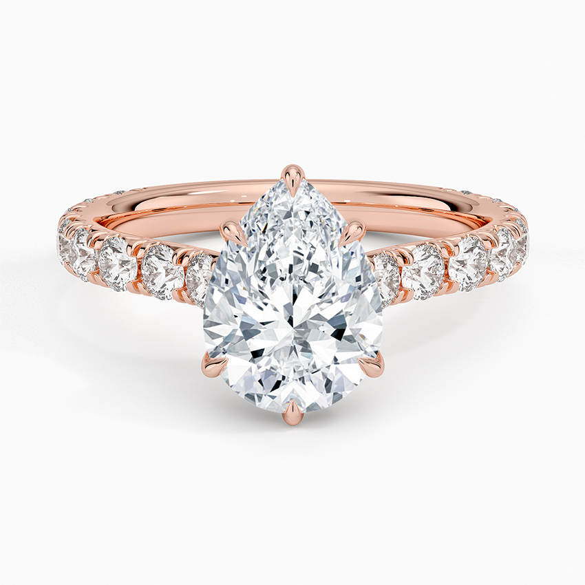 Anthology Three-Quarter Coverage Diamond Engagement Ring