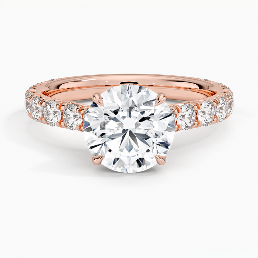 Anthology Three-Quarter Coverage Diamond Engagement Ring