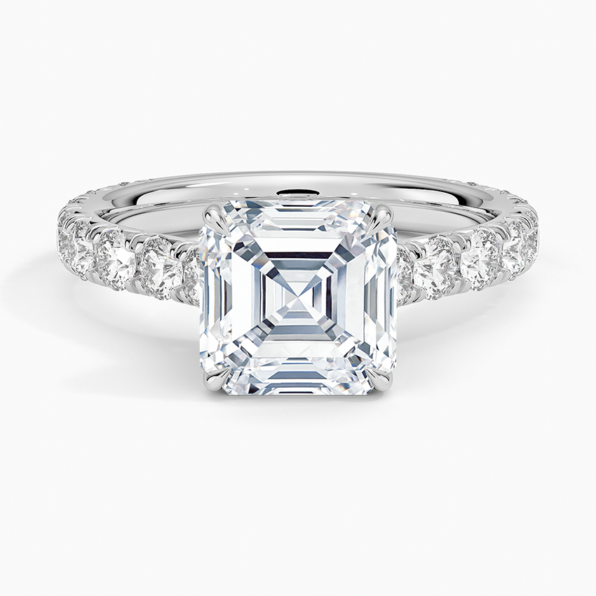 Anthology Three-Quarter Coverage Diamond Engagement Ring