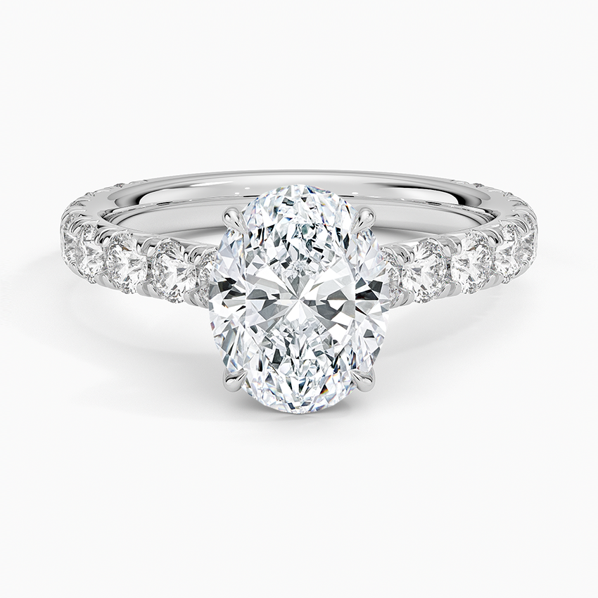 Anthology Three-Quarter Coverage Diamond Engagement Ring