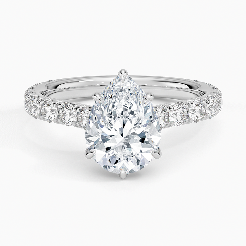 Anthology Three-Quarter Coverage Diamond Engagement Ring