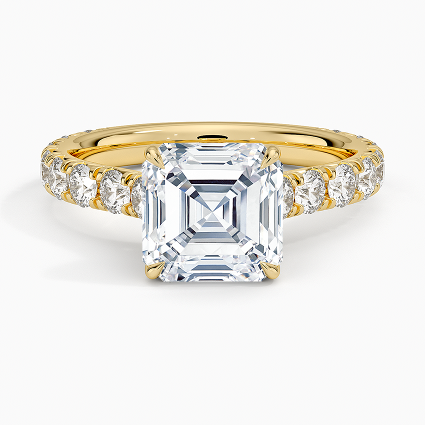 Anthology Three-Quarter Coverage Diamond Engagement Ring
