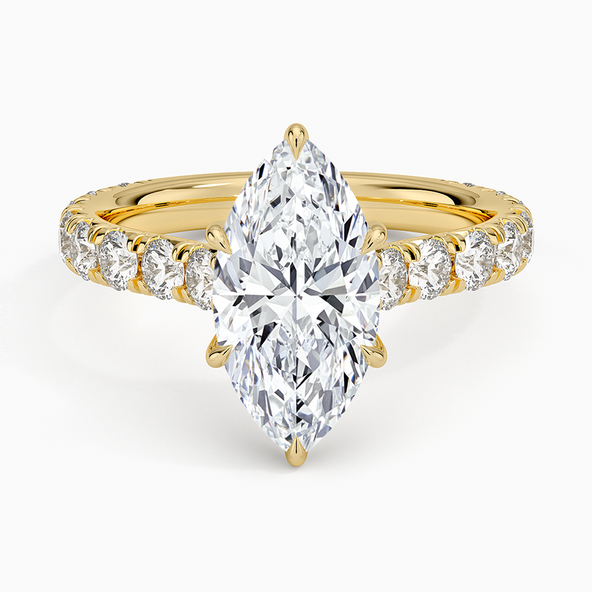 Anthology Three-Quarter Coverage Diamond Engagement Ring