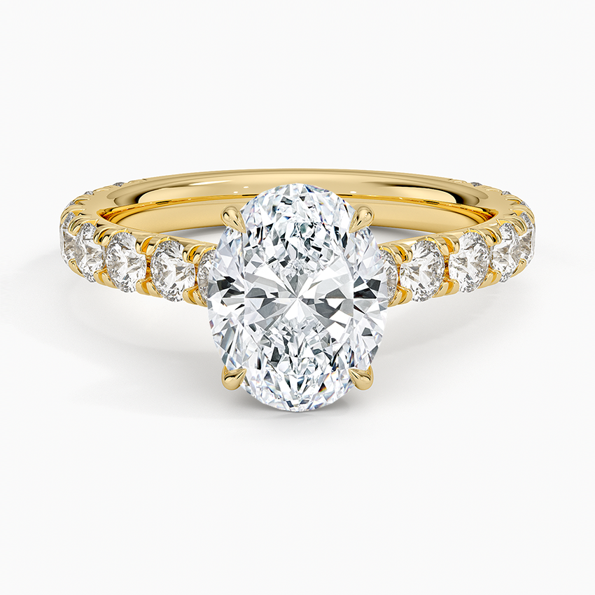 Anthology Three-Quarter Coverage Diamond Engagement Ring