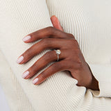 Gala Diamond Engagement Ring in white gold