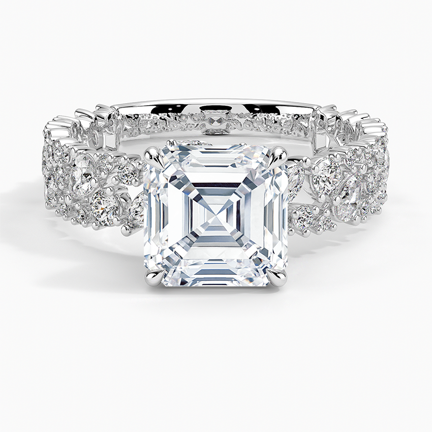 Glacé Diamond Engagement Ring