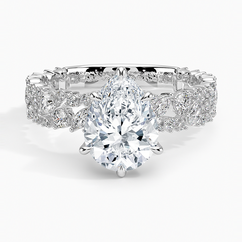 Glacé Diamond Engagement Ring