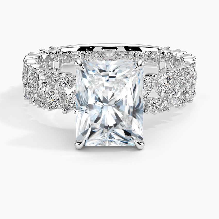 Glacé Diamond Engagement Ring