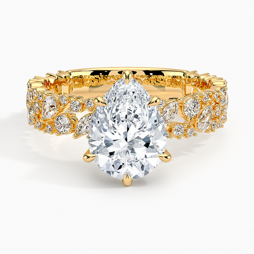 Glacé Diamond Engagement Ring