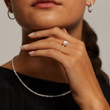 Luxe Lissome Diamond Engagement Ring in yellow gold