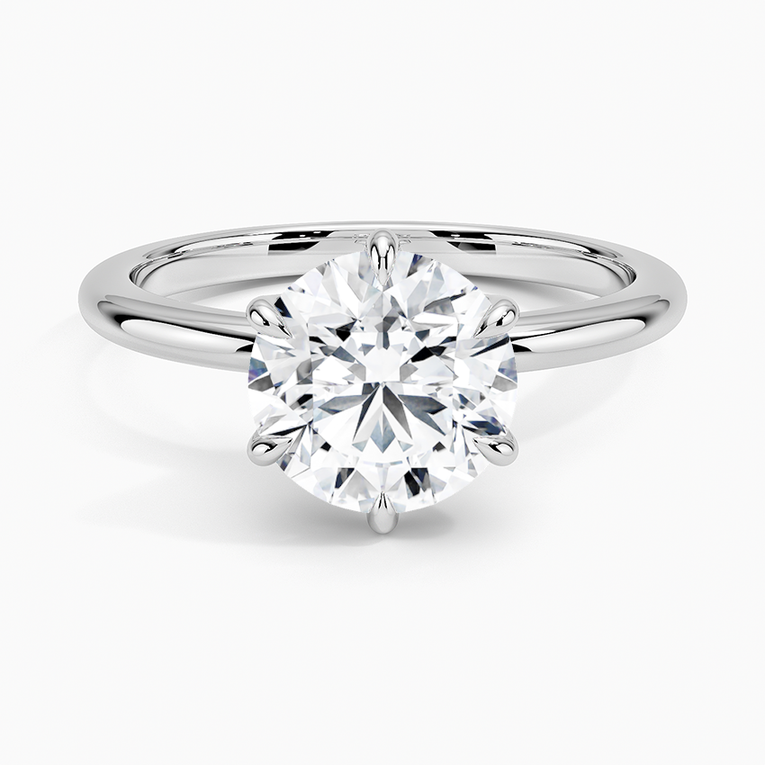 Esme Hidden Halo Diamond Engagement Ring
