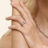 Petite Luxe Twisted Vine Diamond Engagement Ring