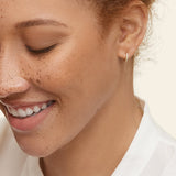 Pavé Bar Diamond Earrings — image 5