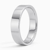 Mojave 5mm Wedding Ring in white gold