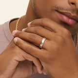 Emery 5.5mm Wedding Ring in yellow gold