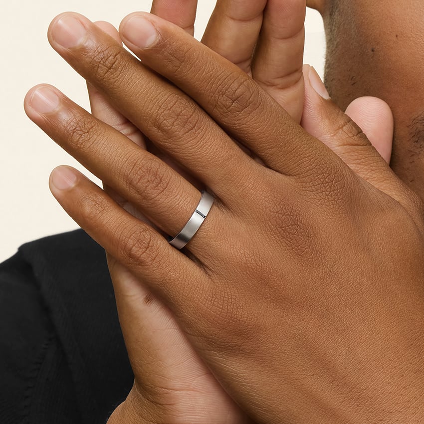 Apollo Sapphire 4.5mm Wedding Ring