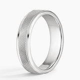 Maverick 5.5mm Wedding Ring in white gold