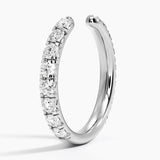 Anthology Diamond Open Ring in white gold — side view