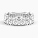Esther Lab Diamond Ring in white gold — top view