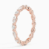 Versailles Eternity Diamond Ring (3/4 ct. tw.) in rose gold — side view