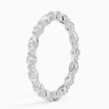 Versailles Eternity Diamond Ring (3/4 ct. tw.) in white gold — side view