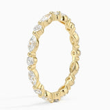 Versailles Eternity Diamond Ring (3/4 ct. tw.) in yellow gold — side view