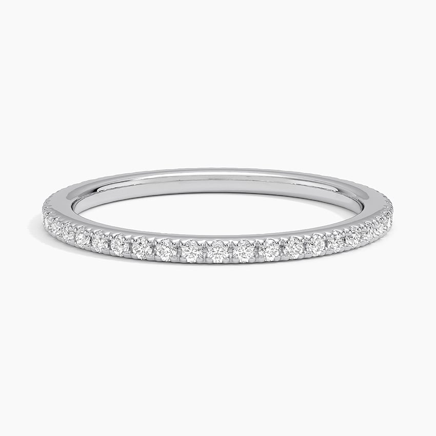Ballad Eternity Diamond Ring (1/3 ct. tw.) in white gold — top view
