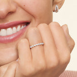Marseille Half Coverage Diamond Ring (1/3 ct. tw.) in white gold