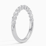 Marseille Half Coverage Diamond Ring (1/3 ct. tw.) in white gold — side view
