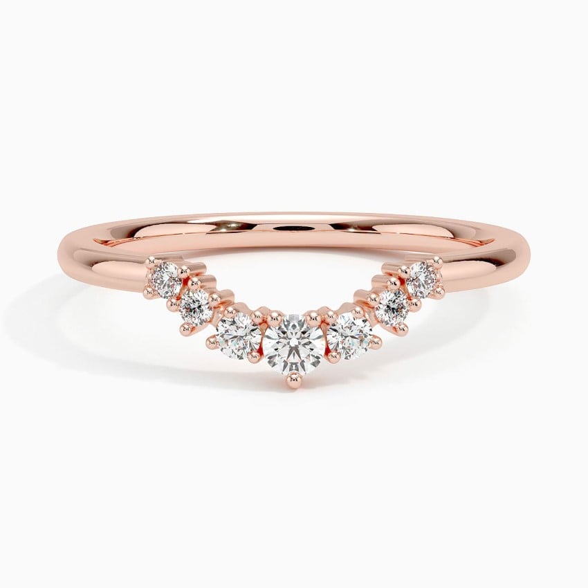 Aria Contoured Diamond Ring (1/6 ct. tw.)