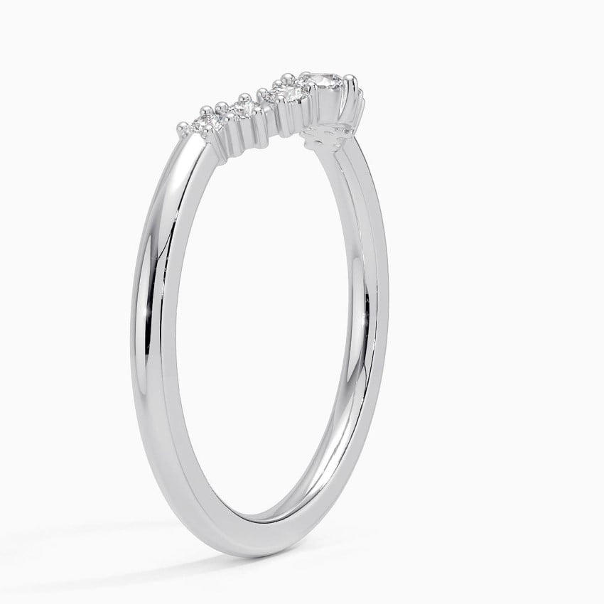 Aria Contoured Diamond Ring (1/6 ct. tw.)