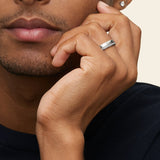 Austin Diamond 5.5mm Wedding Ring (1/5 ct. tw.) in white gold