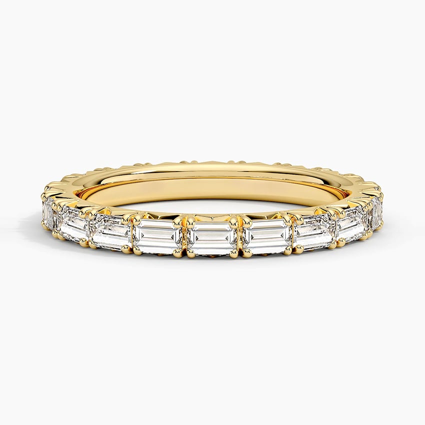 Nathalie Emerald Cut Eternity Lab Diamond Ring (1 ct. tw.)