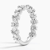 Elowen Lab Diamond Ring (1 ct. tw.) in white gold — side view