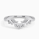 Veranda Diamond Ring in white gold — top view