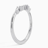 Yvette Diamond Ring in white gold — side view