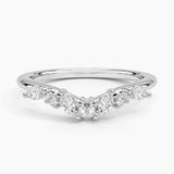 Luxe Yvette Diamond Ring (1/4 ct. tw.) in white gold — top view