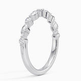 Versailles Half-Coverage Lab Diamond Ring (3/8 ct. tw.) in white gold — side view