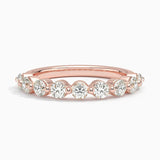 Monaco Diamond Ring (3/4 ct. tw.) in rose gold — top view