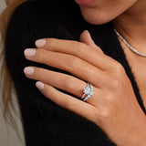 Elodie Cathedral Solitaire Engagement Ring — image 2