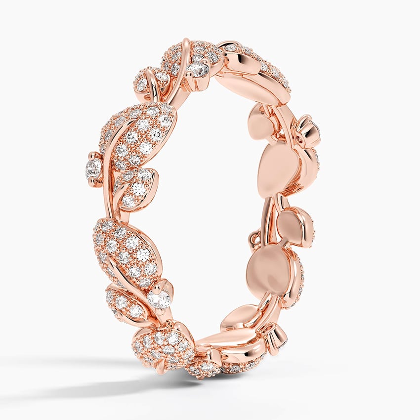 Canopy Pavé Diamond Eternity Ring